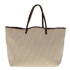 FENDI Zucca Canvas Tote Bag Beige66010
