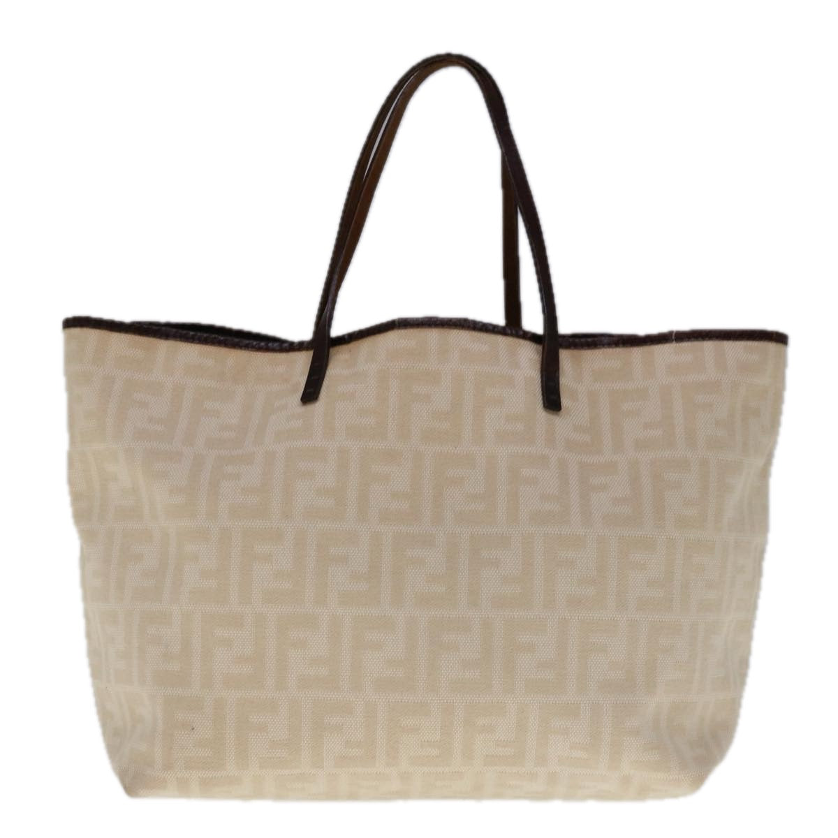 FENDI Zucca Canvas Tote Bag Beige66010