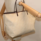 FENDI Zucca Canvas Tote Bag Beige66010
