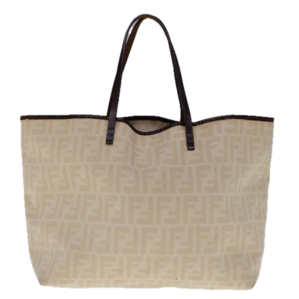 FENDI Zucca Canvas Tote Bag Beige66010