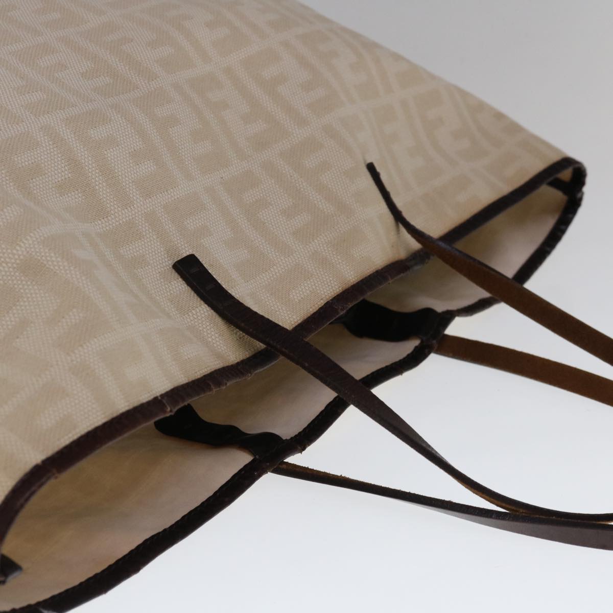 FENDI Zucca Canvas Tote Bag Beige66010