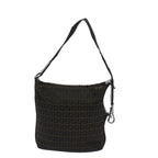 FENDI Zucchino Canvas Shoulder Bag Brown66016