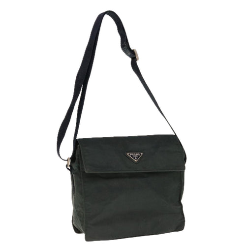 PRADA Shoulder Bag Nylon Navy  66018