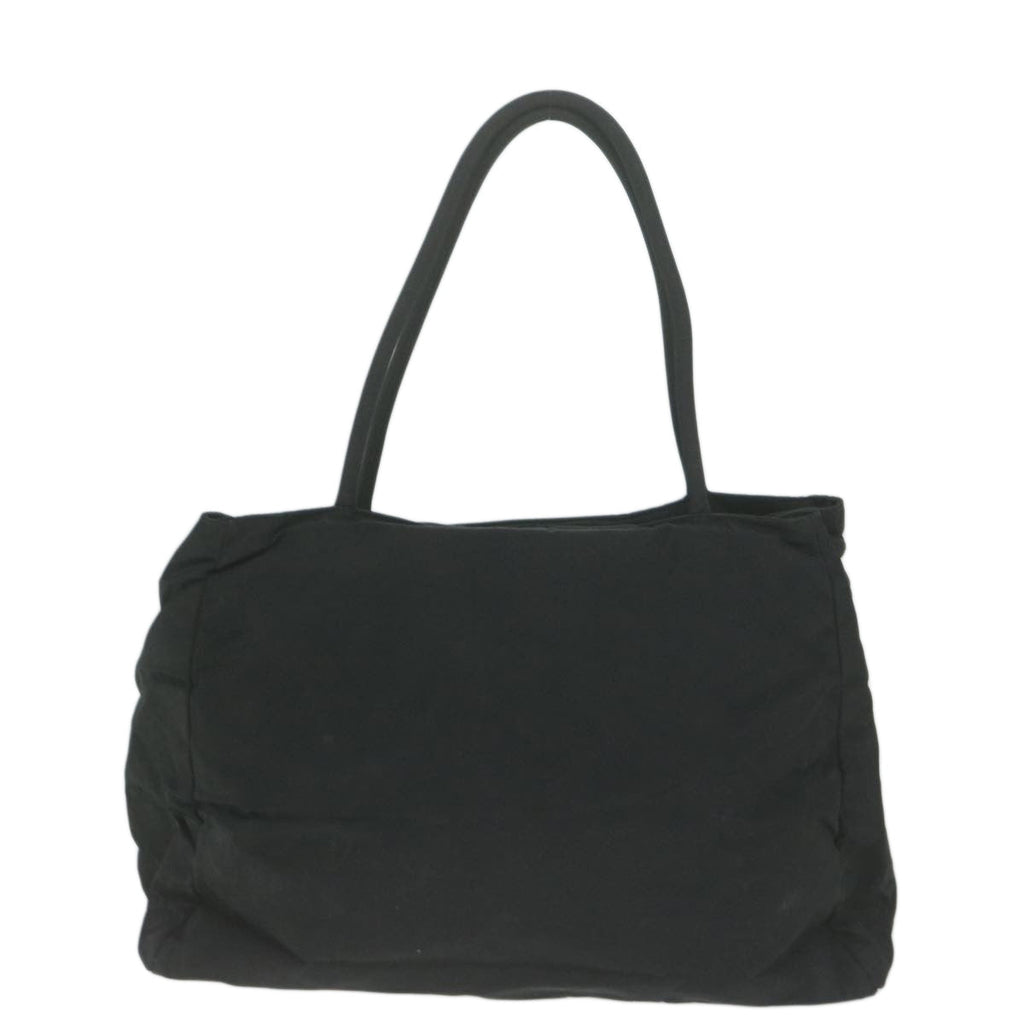 PRADA Hand Bag Nylon Black  66022