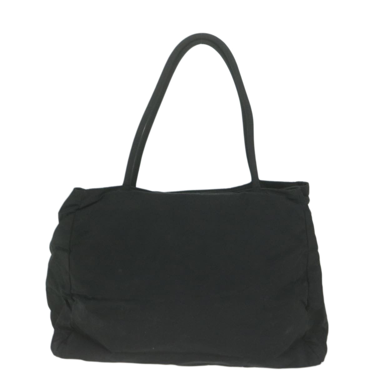 PRADA Hand Bag Nylon Black  66022