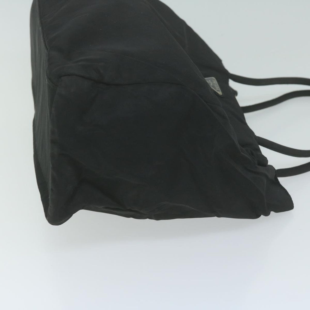 PRADA Hand Bag Nylon Black  66022
