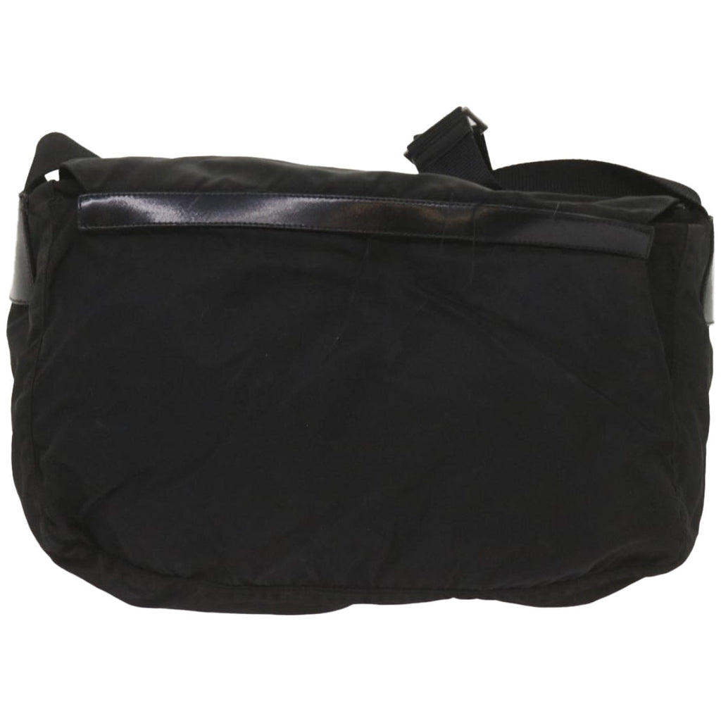 PRADA Shoulder Bag Nylon Black  66034