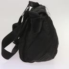 PRADA Shoulder Bag Nylon Black  66034