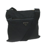 PRADA Shoulder Bag Nylon Black  66044