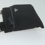 PRADA Shoulder Bag Nylon Black  66044