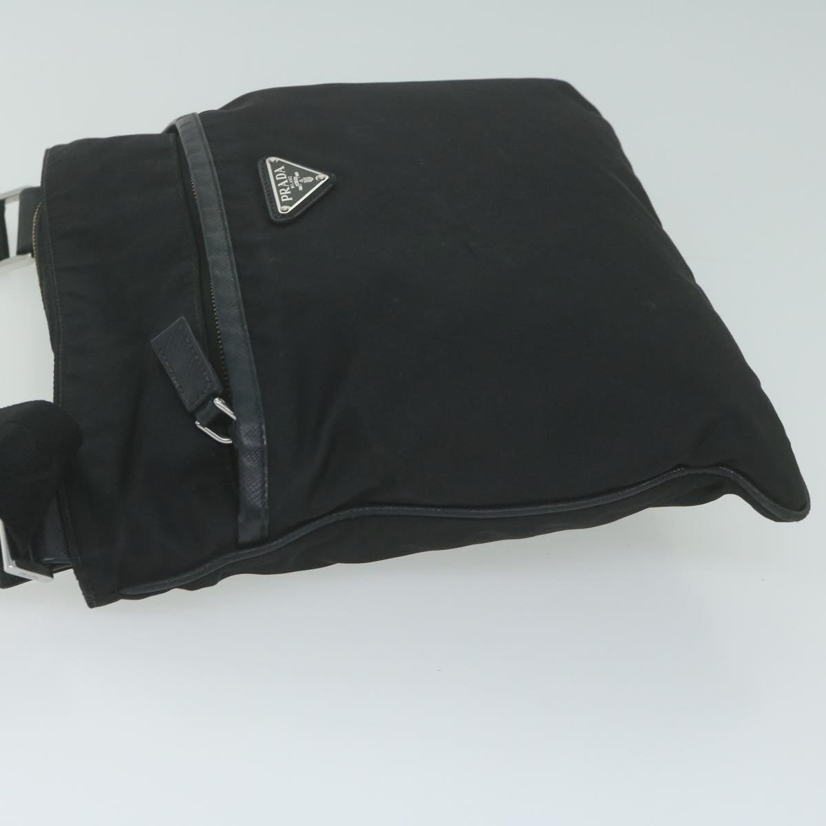 PRADA Shoulder Bag Nylon Black  66044