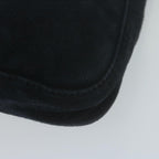 FENDI Mamma Baguette Shoulder Bag Suede Navy66049