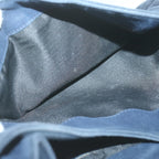 FENDI Mamma Baguette Shoulder Bag Suede Navy66049