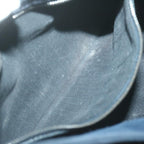 FENDI Mamma Baguette Shoulder Bag Suede Navy66049