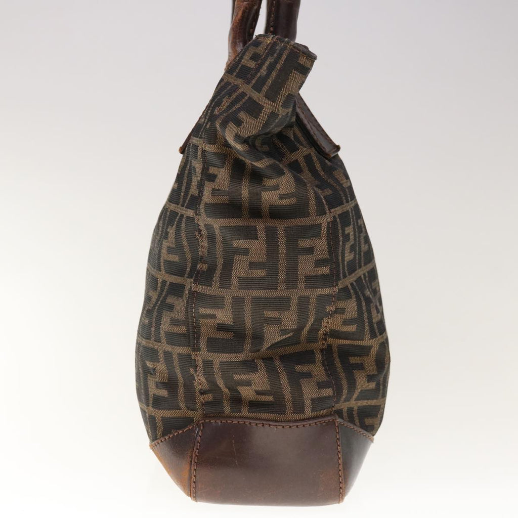 FENDI Zucca Canvas Tote Bag Brown66069
