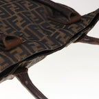 FENDI Zucca Canvas Tote Bag Brown66069