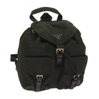 PRADA Backpack Nylon Green  66077
