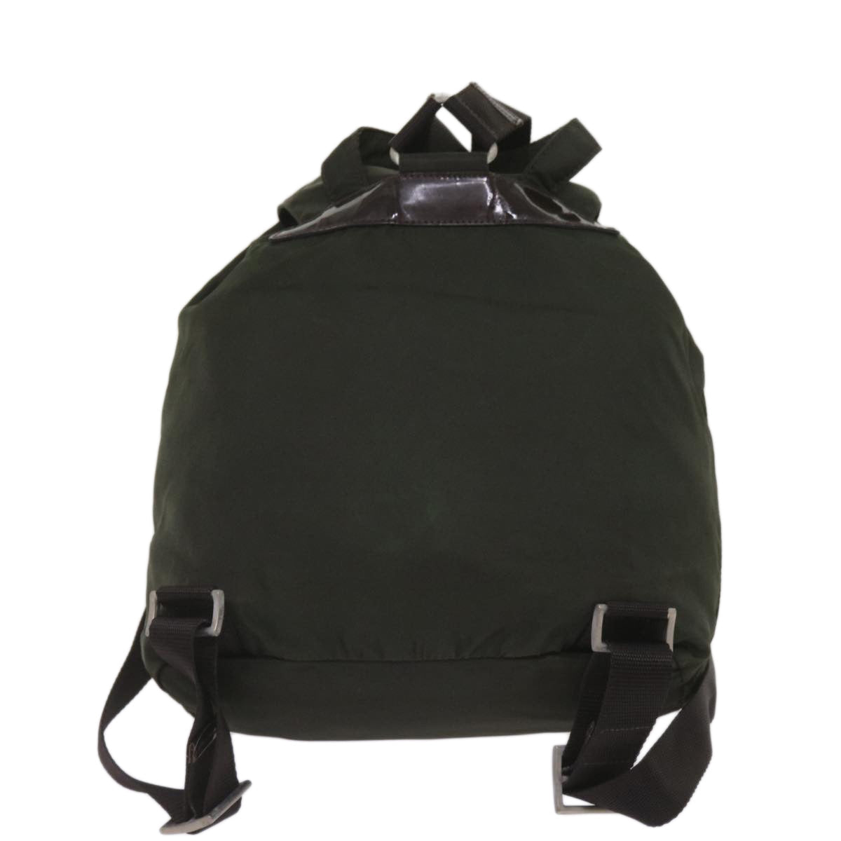 PRADA Backpack Nylon Green  66077