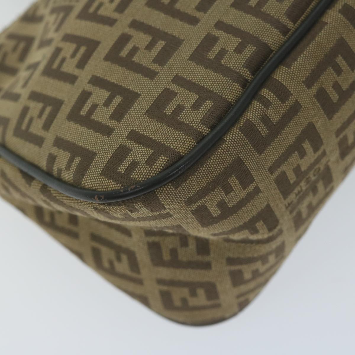 FENDI Zucchino Canvas Hand Bag Beige66080