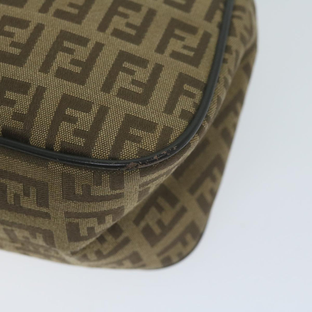 FENDI Zucchino Canvas Hand Bag Beige66080