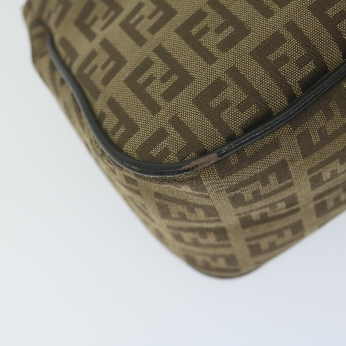 FENDI Zucchino Canvas Hand Bag Beige66080