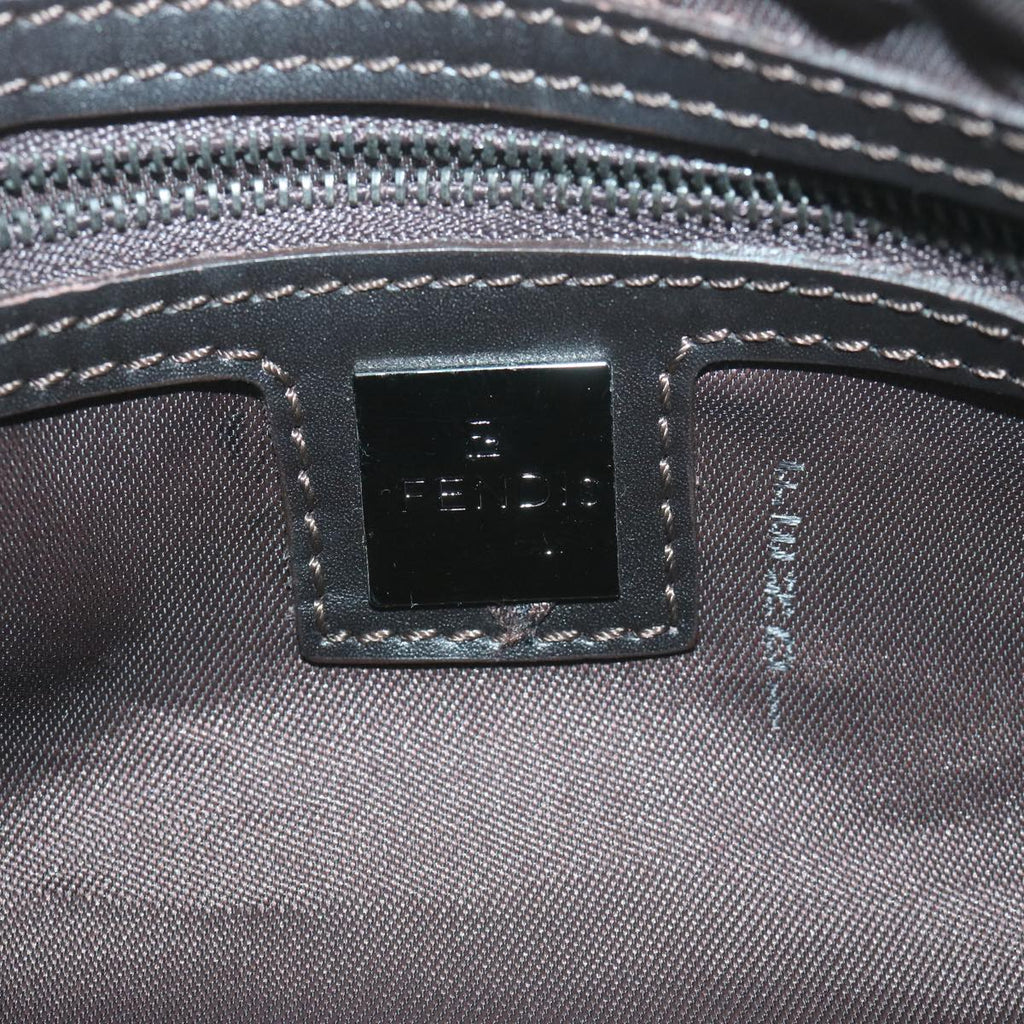 FENDI Zucchino Canvas Hand Bag Beige66080