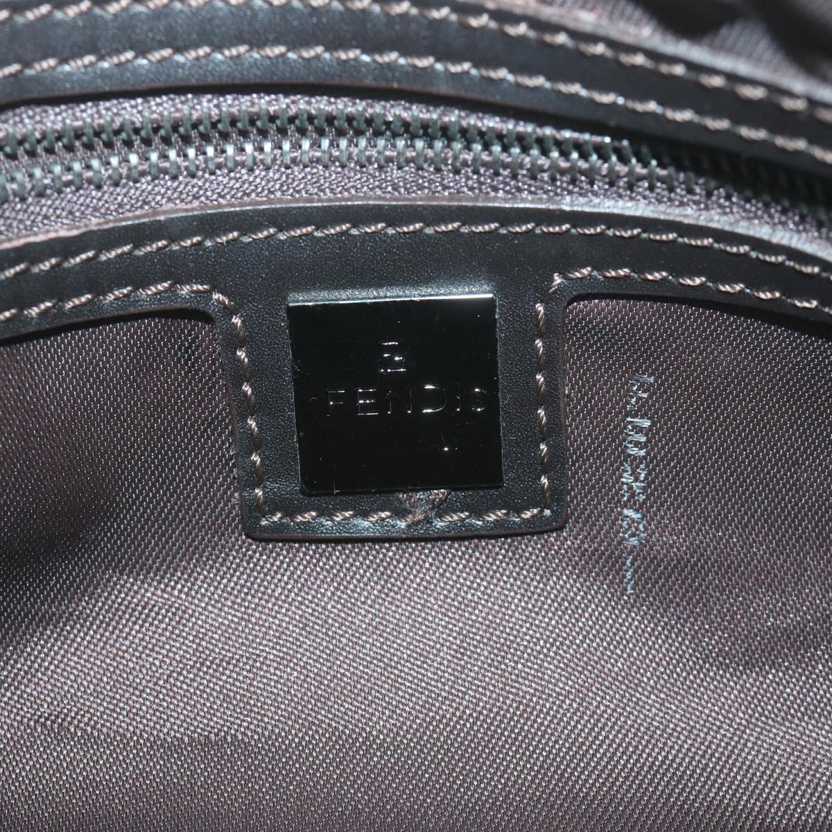 FENDI Zucchino Canvas Hand Bag Beige66080