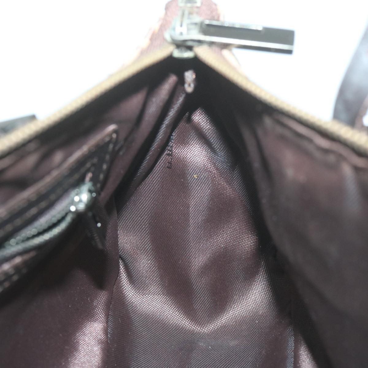 FENDI Zucchino Canvas Hand Bag Beige66080