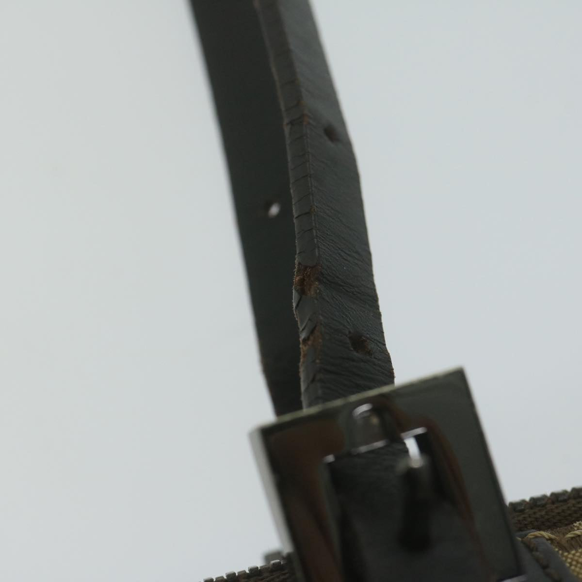 FENDI Zucchino Canvas Hand Bag Beige66080