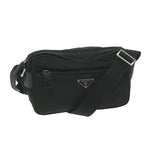PRADA Shoulder Bag Nylon Black  66085