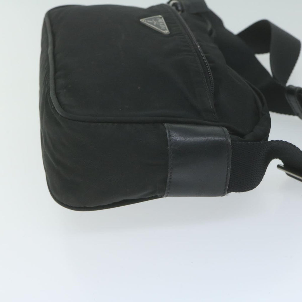 PRADA Shoulder Bag Nylon Black  66085