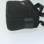 PRADA Shoulder Bag Nylon Black  66085