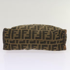 FENDI Zucca Canvas Clutch Bag 2Set Black Brown66087