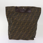 FENDI Zucca Canvas Clutch Bag 2Set Black Brown66087