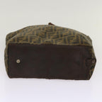 FENDI Zucca Canvas Clutch Bag 2Set Black Brown66087