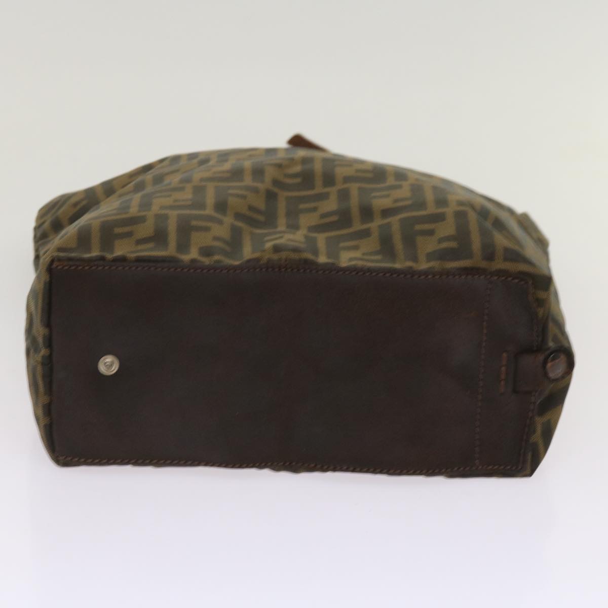 FENDI Zucca Canvas Clutch Bag 2Set Black Brown66087