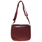 PRADA Shoulder Bag Nylon Red  66124