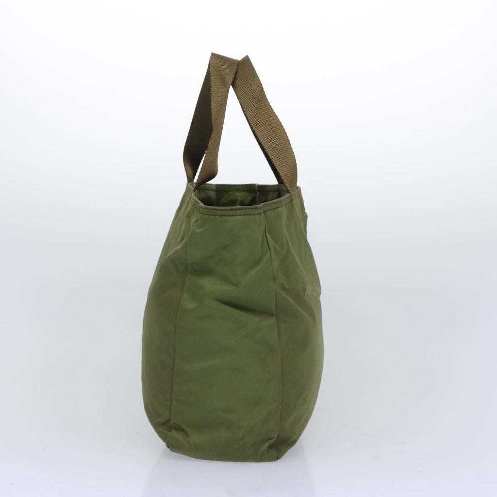 PRADA Tote Bag Nylon Khaki  66126