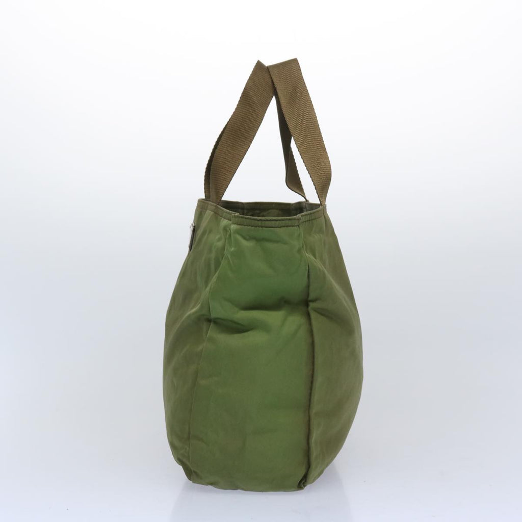 PRADA Tote Bag Nylon Khaki  66126
