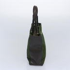 PRADA Hand Bag Nylon Khaki  66132