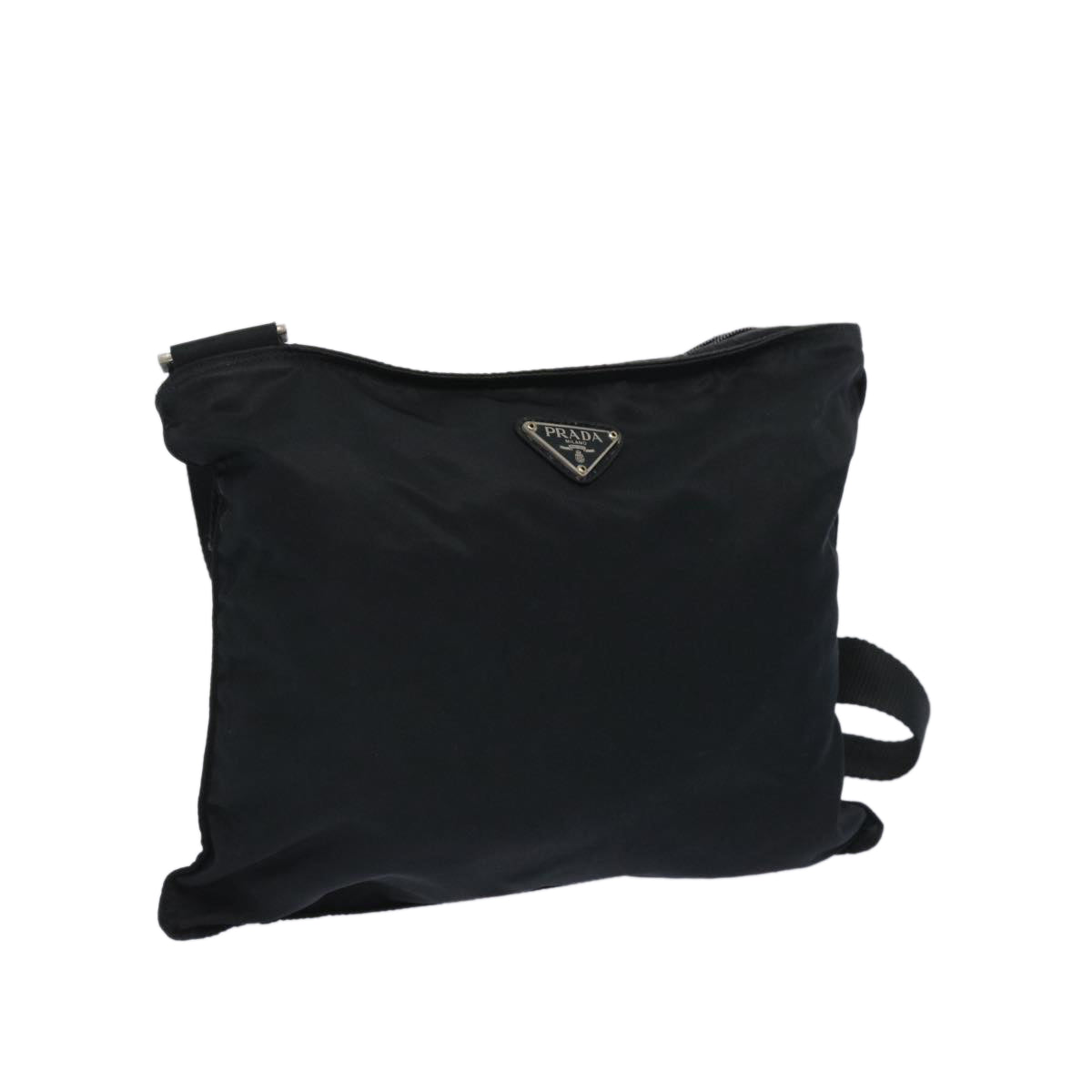 PRADA Shoulder Bag Nylon Black  66134