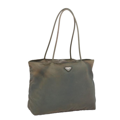 PRADA Tote Bag Nylon Brown  66135