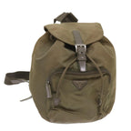 PRADA Backpack Nylon Beige  66139