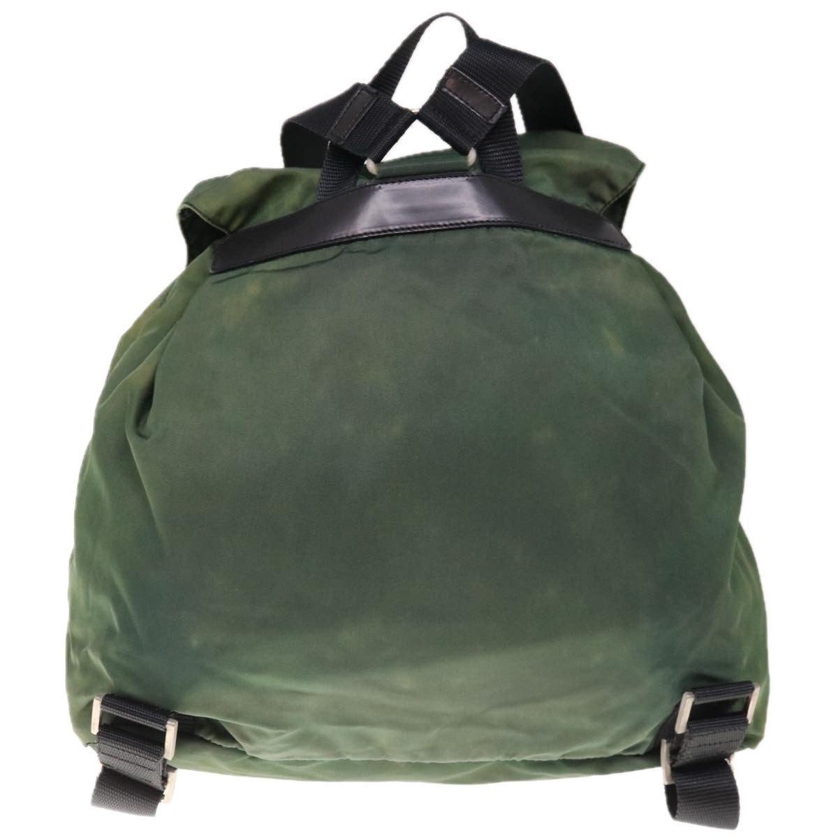 PRADA Backpack Nylon Green  66140