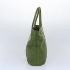PRADA Hand Bag Nylon Green  66142