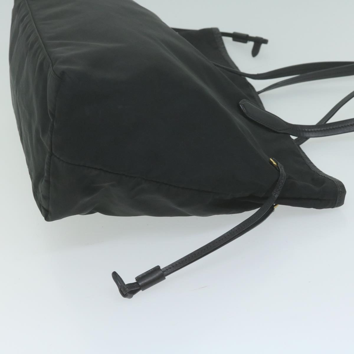 PRADA Tote Bag Nylon Black  66143