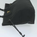 PRADA Tote Bag Nylon Black  66143