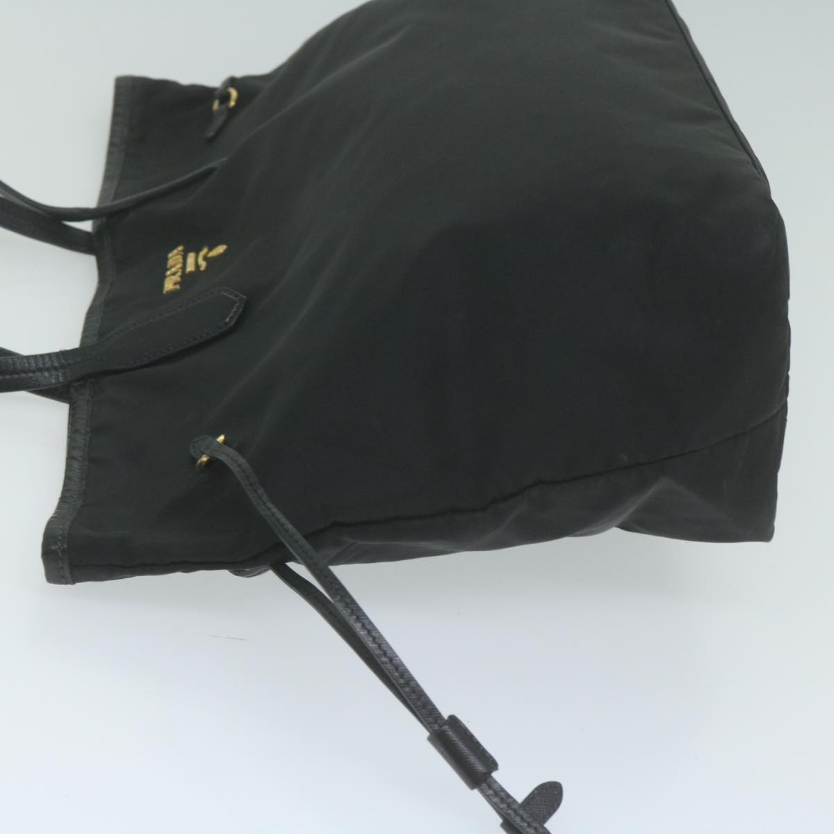 PRADA Tote Bag Nylon Black  66143
