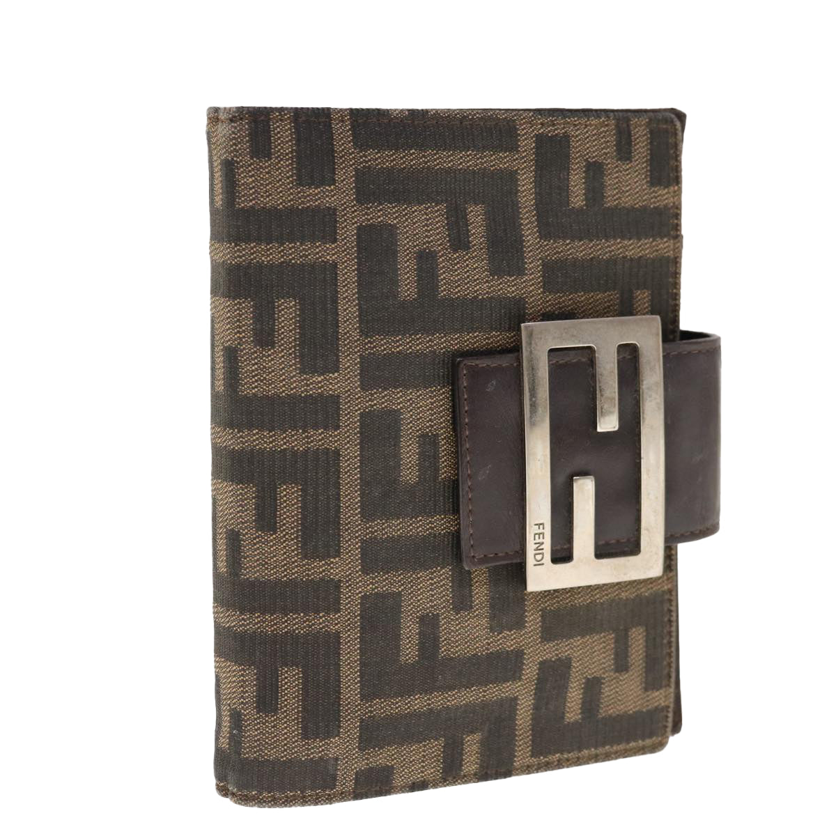 FENDI Zucca Canvas Day Planner Cover Brown66144