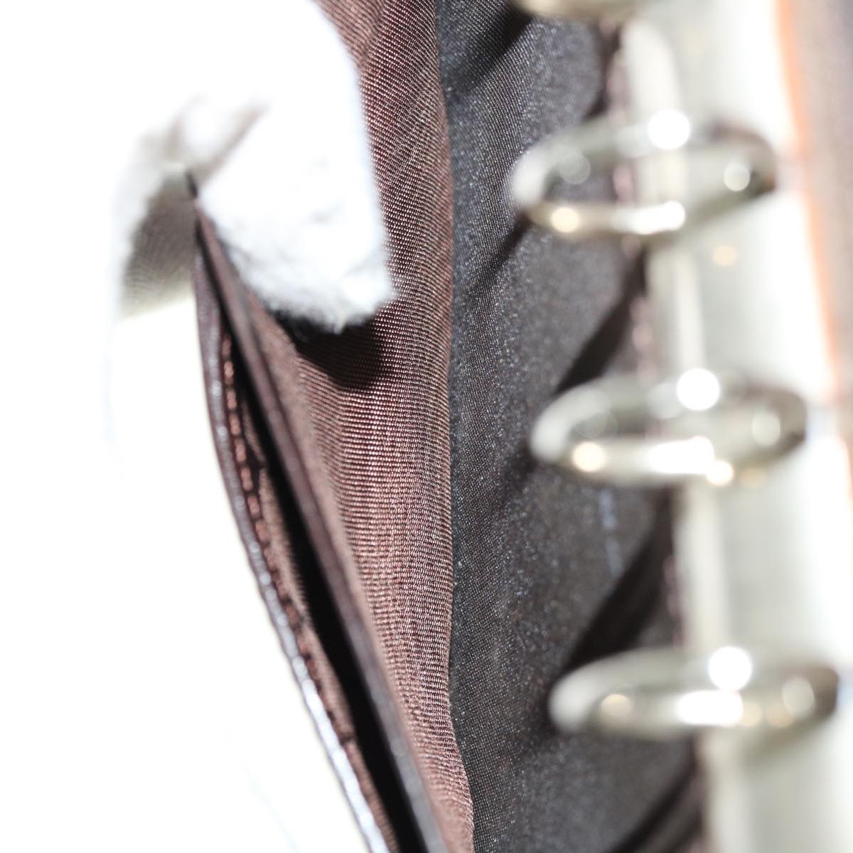 FENDI Zucca Canvas Day Planner Cover Brown66144